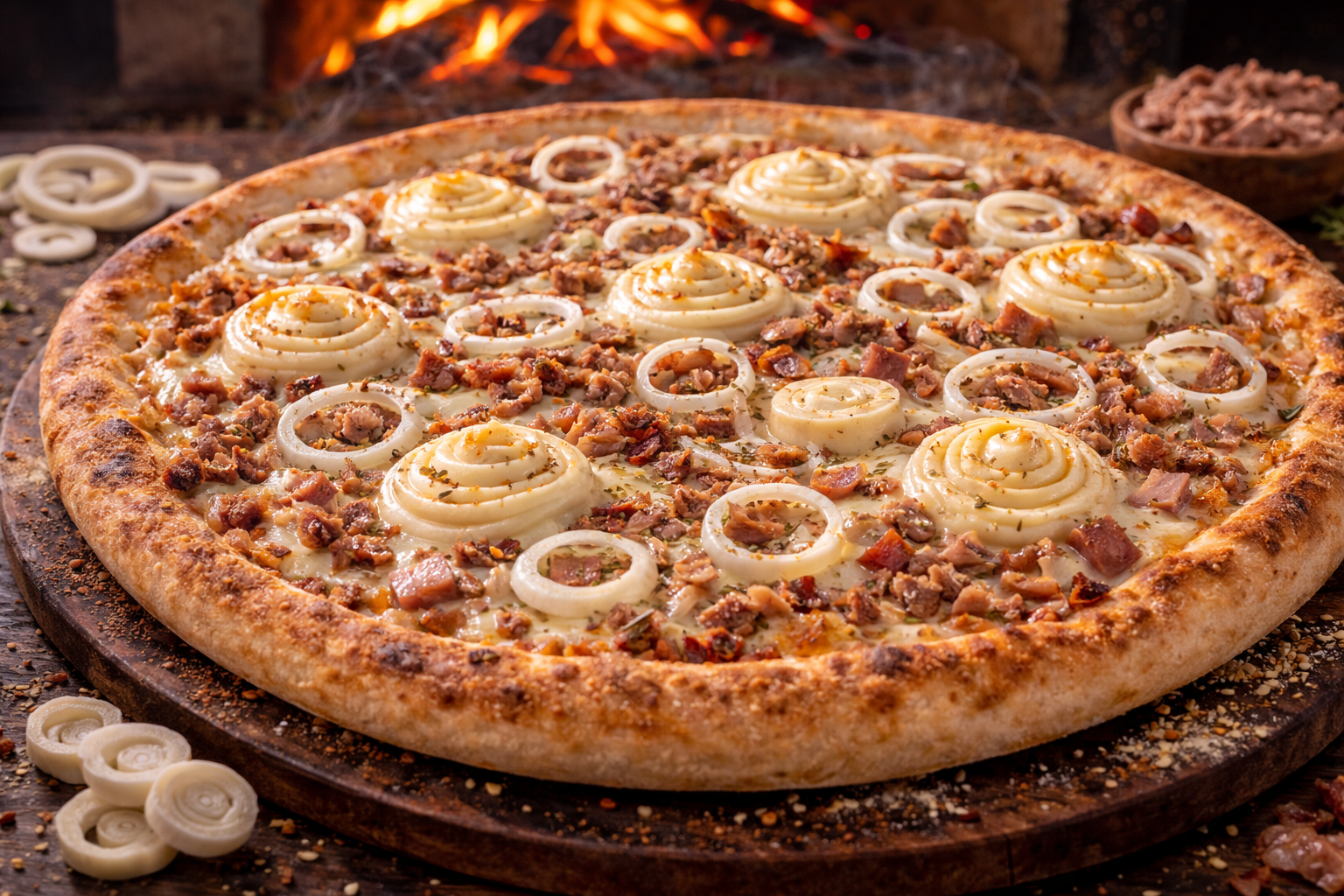 Pizza Atum Com Catupiry